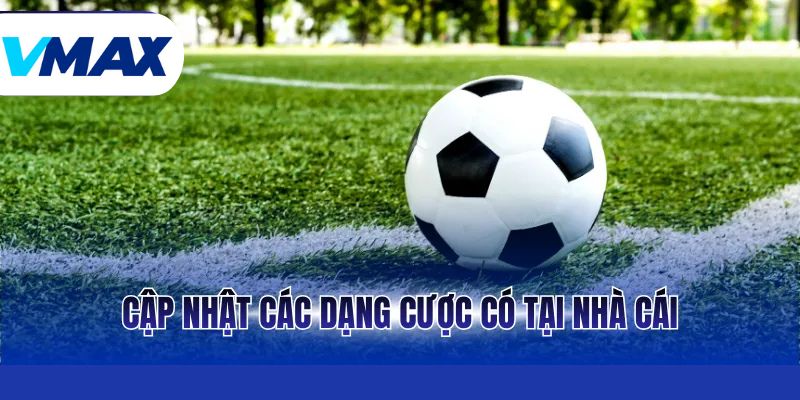 Cập nhật các dạng cược có tại nhà cái